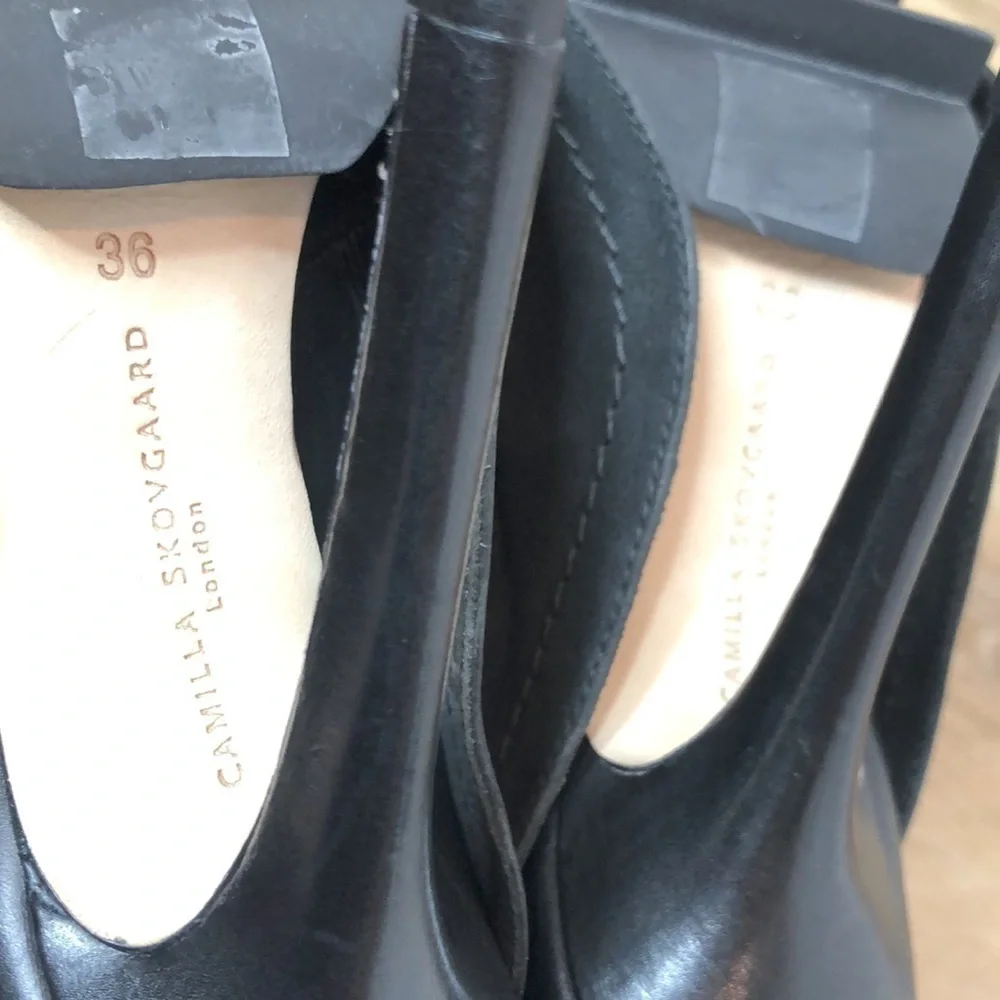 Camilla Skovgaard Black Armadillo Booties 36/6